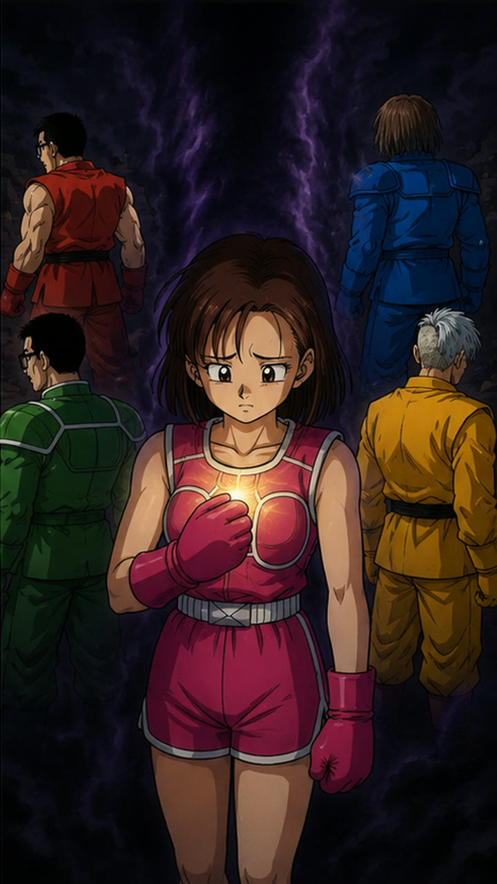 灯を守るたえ