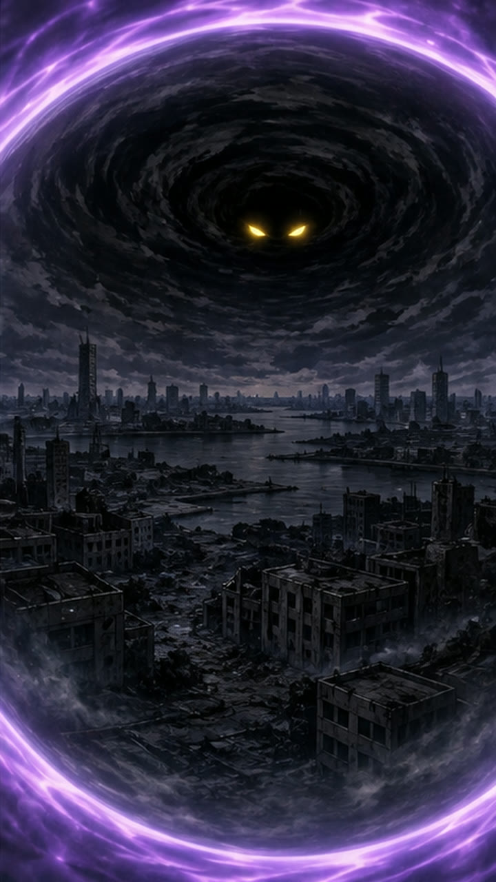 黄色い目の黒い渦