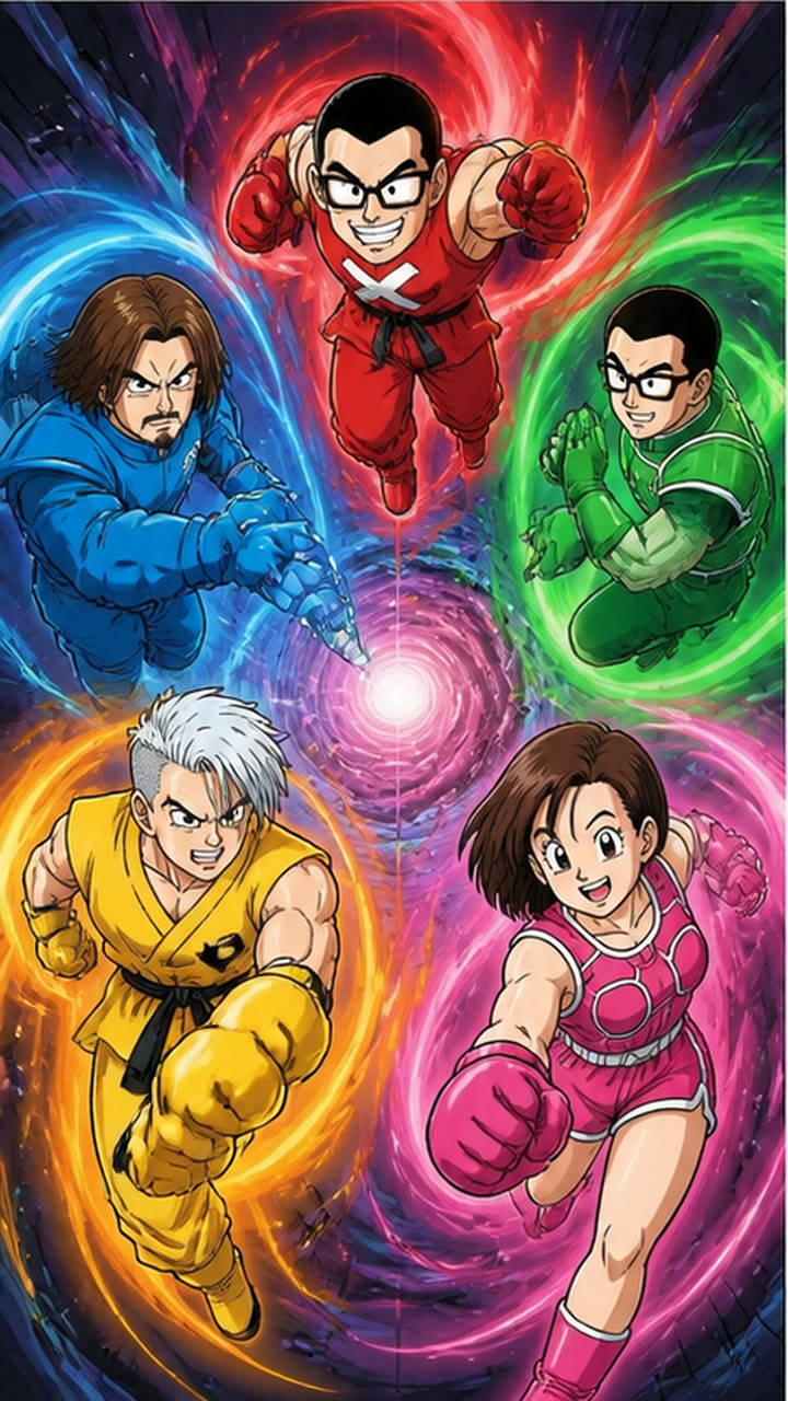 五色の軌道へ入るりょうた