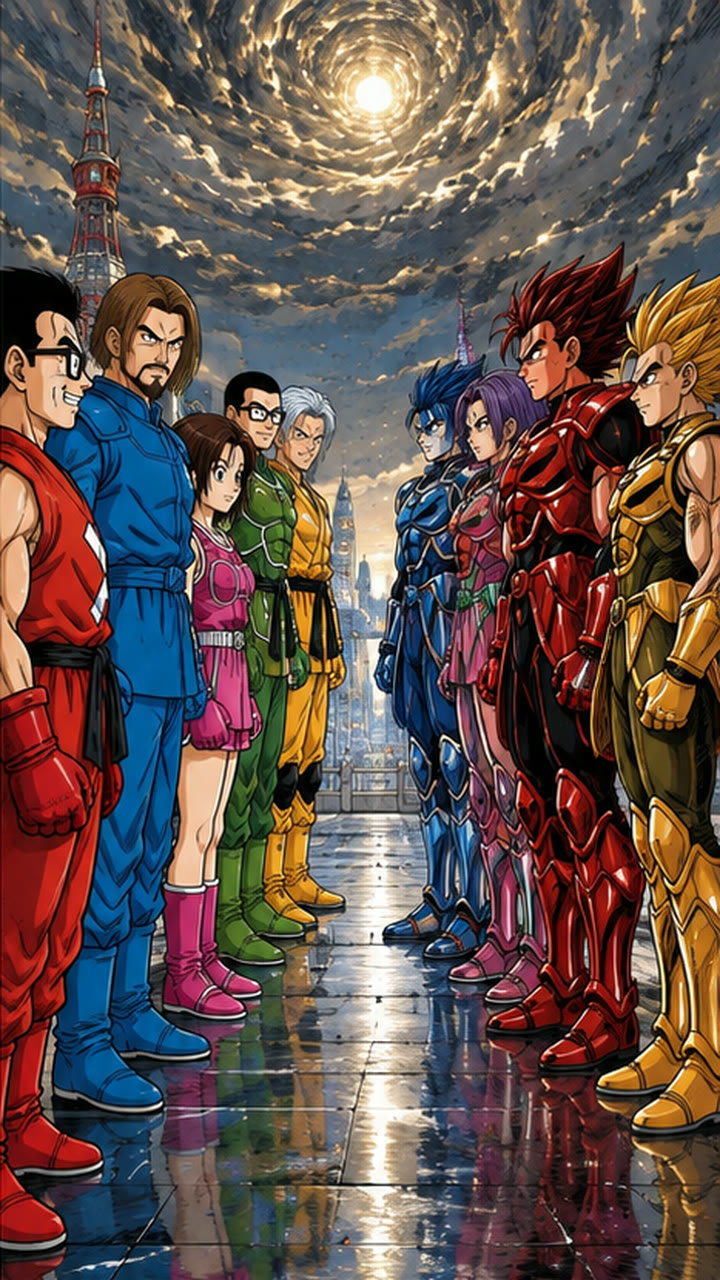 別世界の五人と出会う