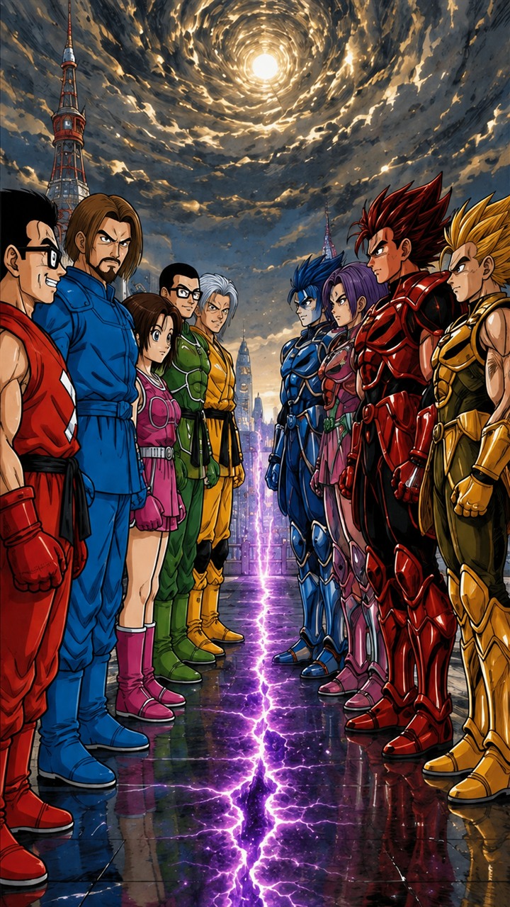 鏡ではない二つの隊列