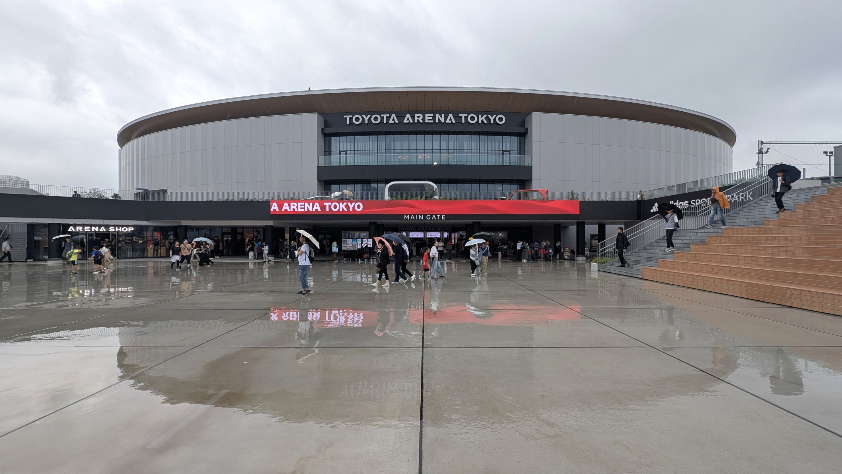 TOYOTA ARENA TOKYOの外観