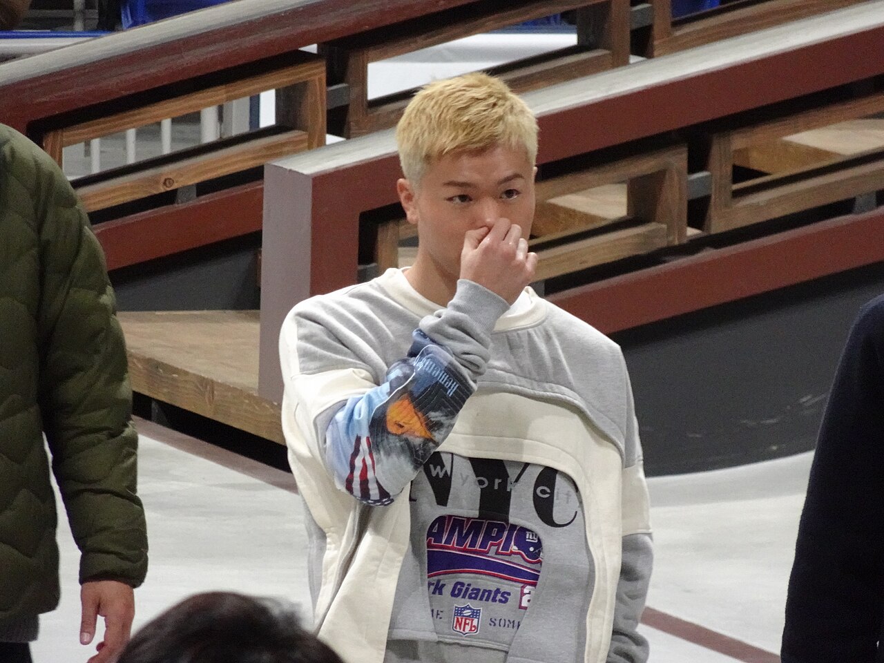 有明で撮影された那須川天心選手